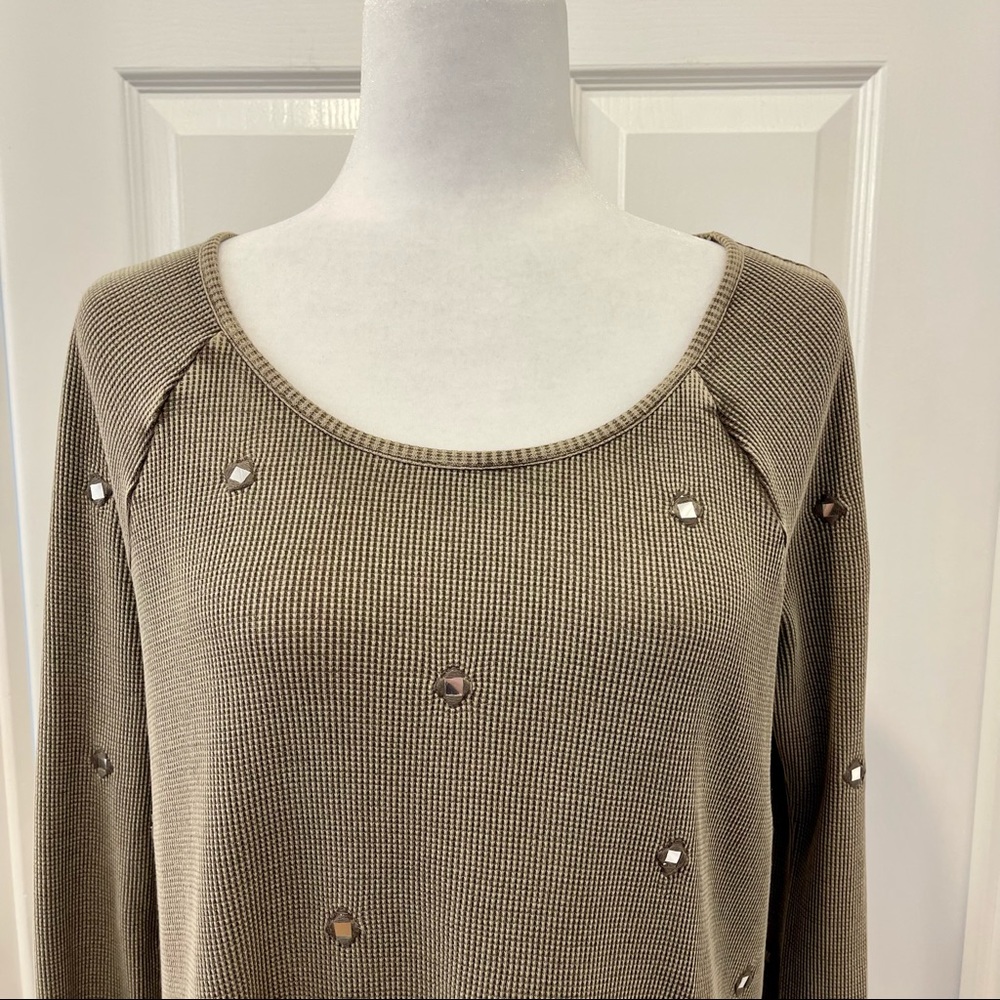 Soft Surroundings Long Sleeve with Embellished Size M - Picture 5 of 9